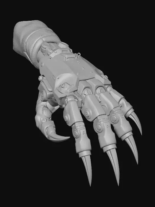 3D model for Cybernetic Claw