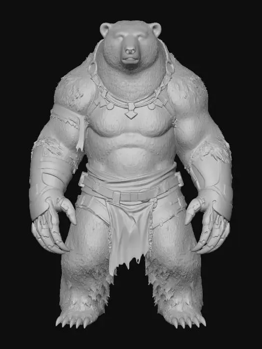 3D model for Frost Guardian