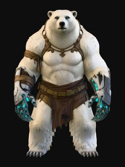 3D model for Frost Guardian