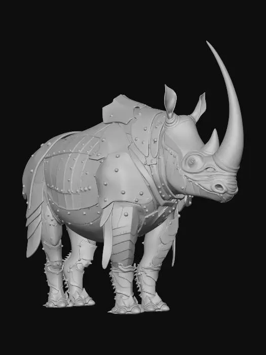 3D model for Armored Majesty