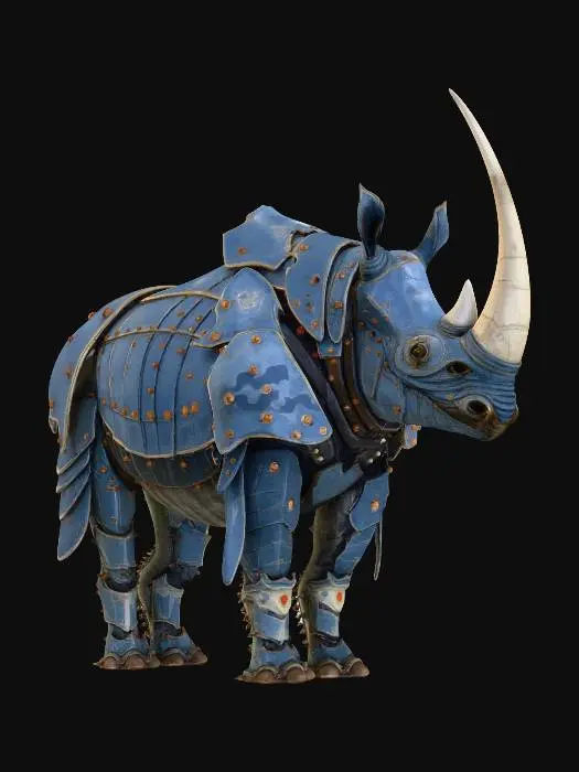 3D model for Armored Majesty