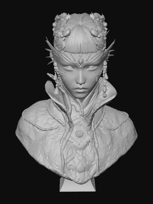 3D model for Fantasy Empress