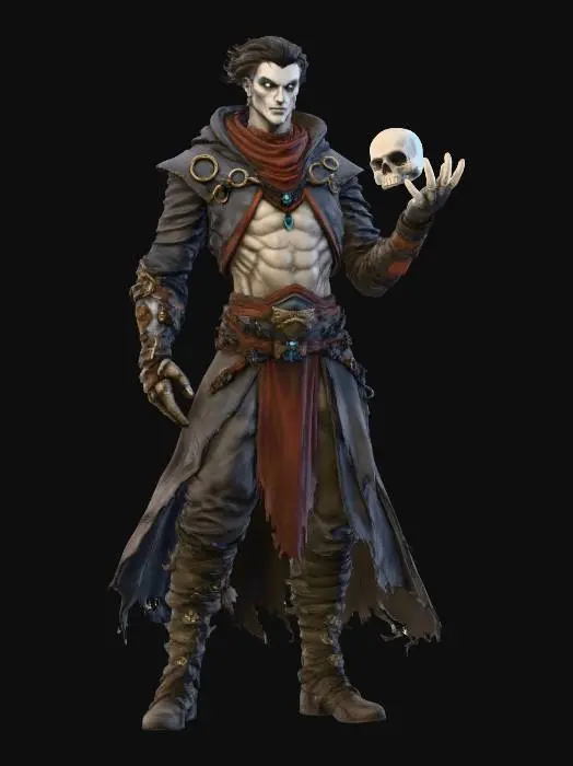 3D model for Necromancer's Aura