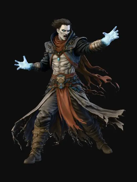 3D model for Storm Conjurer