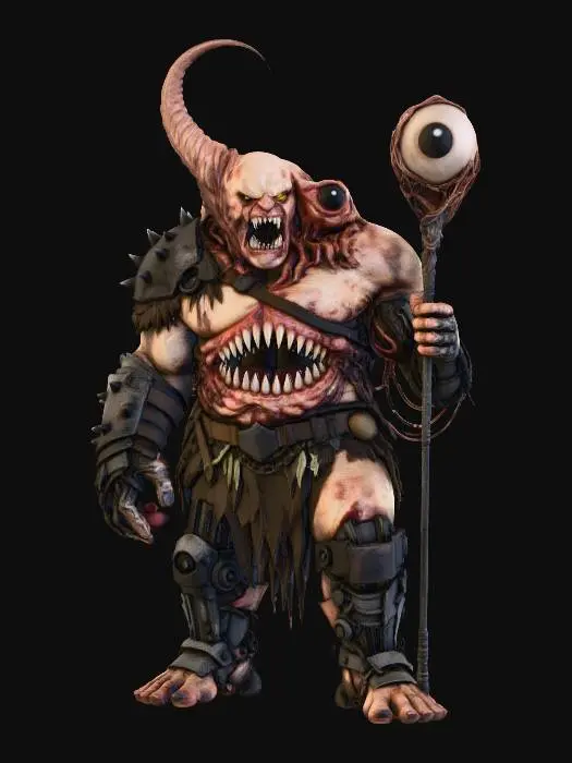 3D model for Cyclopean Guardian