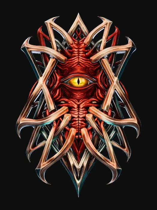 3D model for Eldritch Sentinel