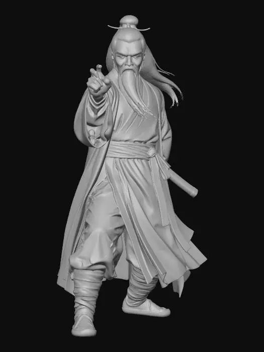 3D model for Martial Arts Master