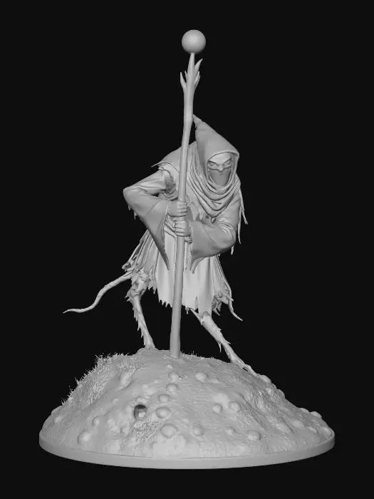 3D model for Wanderer of the Shadows