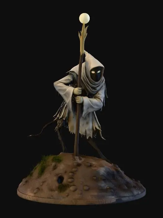 3D model for Wanderer of the Shadows
