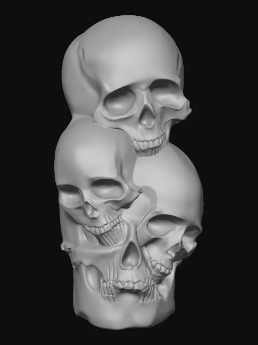 3D model for Skull Totem