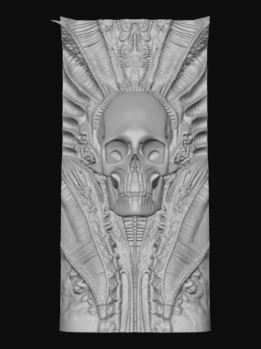 3D model for Ethereal Skull Embrace