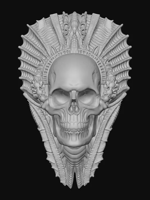 3D model for Skull Sovereign
