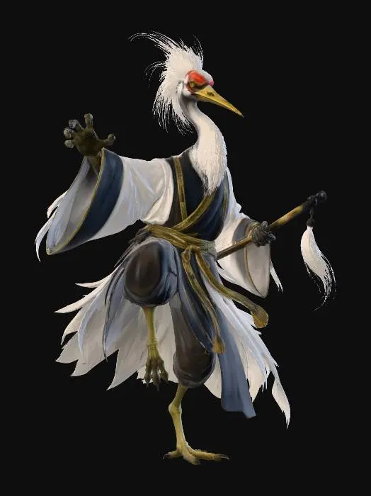 3D model for Crane Sage