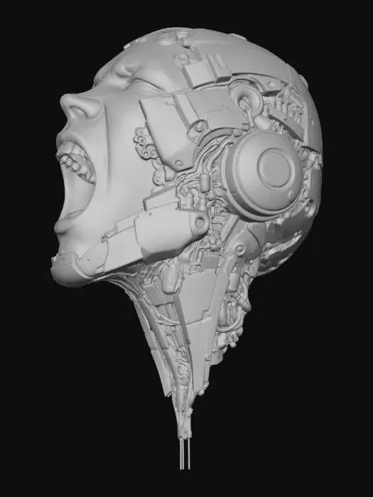 3D model for Scream of the Cyborg