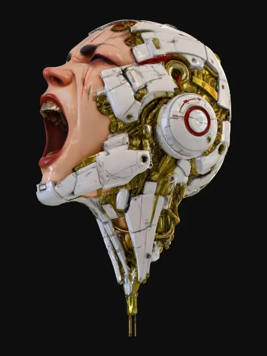 3D model for Scream of the Cyborg