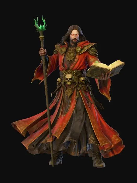 3D model for Sorcerer’s Power