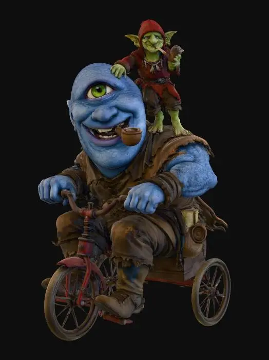 3D model for Cycling Companions