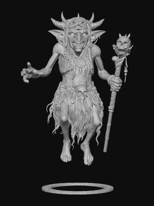 3D model for Goblin Shaman