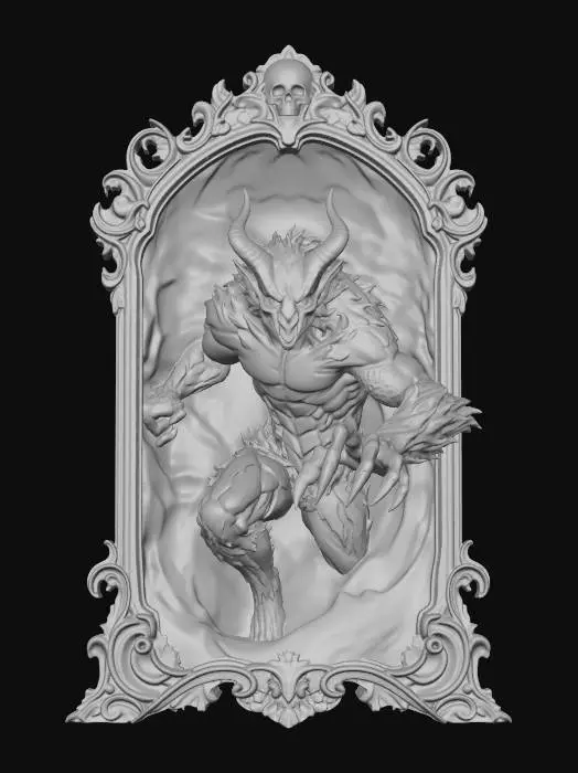 3D model for Crimson-Eyed Revenant