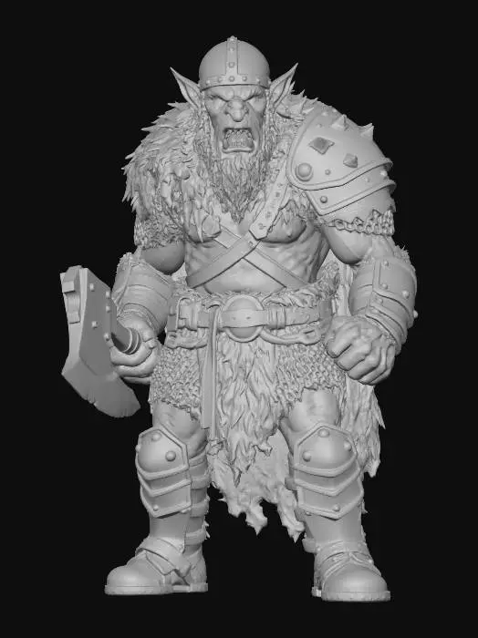 3D model for Violet Warbringer