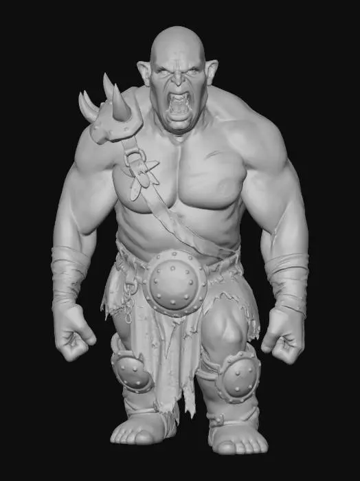 3D model for Ironfang Warlord