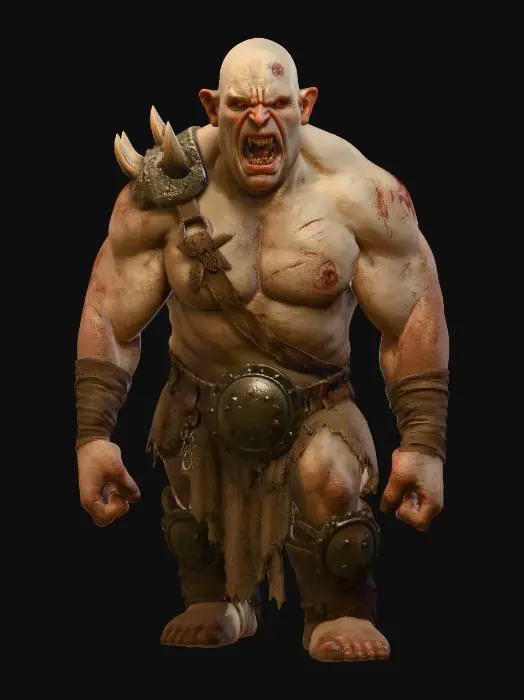 3D model for Ironfang Warlord