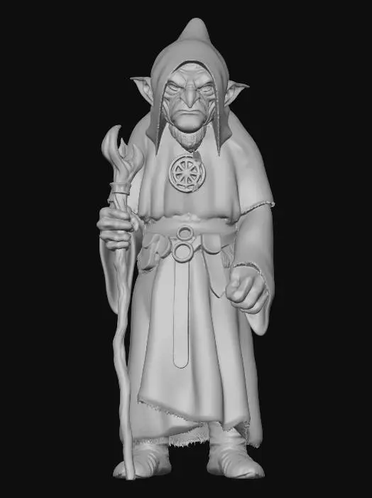 3D model for Emberbound Goblin Sage
