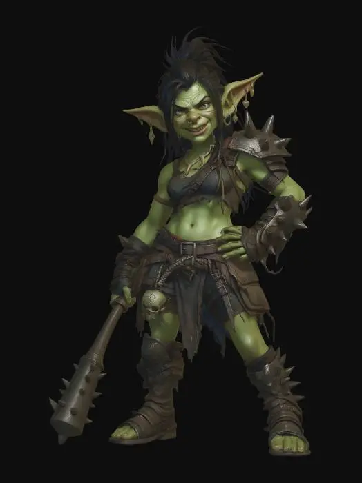 3D model for Spiked War Maiden