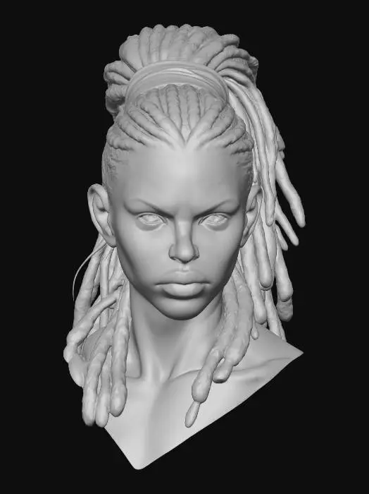 3D model for Dawn Warrior