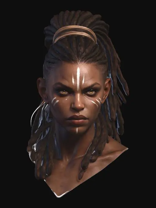 3D model for Dawn Warrior