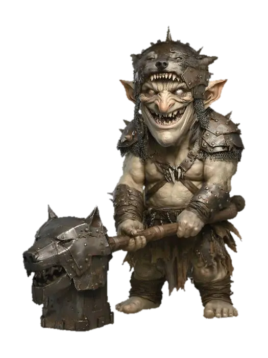 Ironwolf Warlord - King 的 AI 生成 3D 模型
