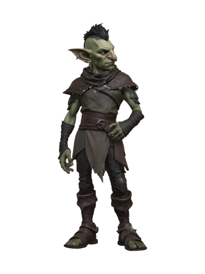 Grellik the Ironbound - Oracle 3D model, vytvořený pomocí AI