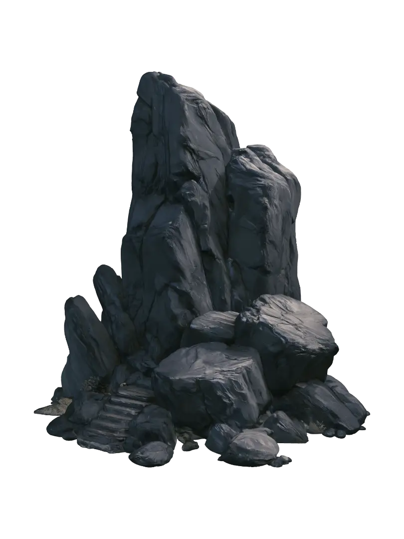Stone Sentinel - Statue 的 AI 生成 3D 模型