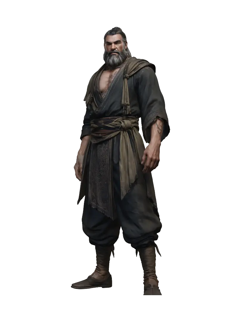 Warlord of the Wastelands AI 생성 3D 모델