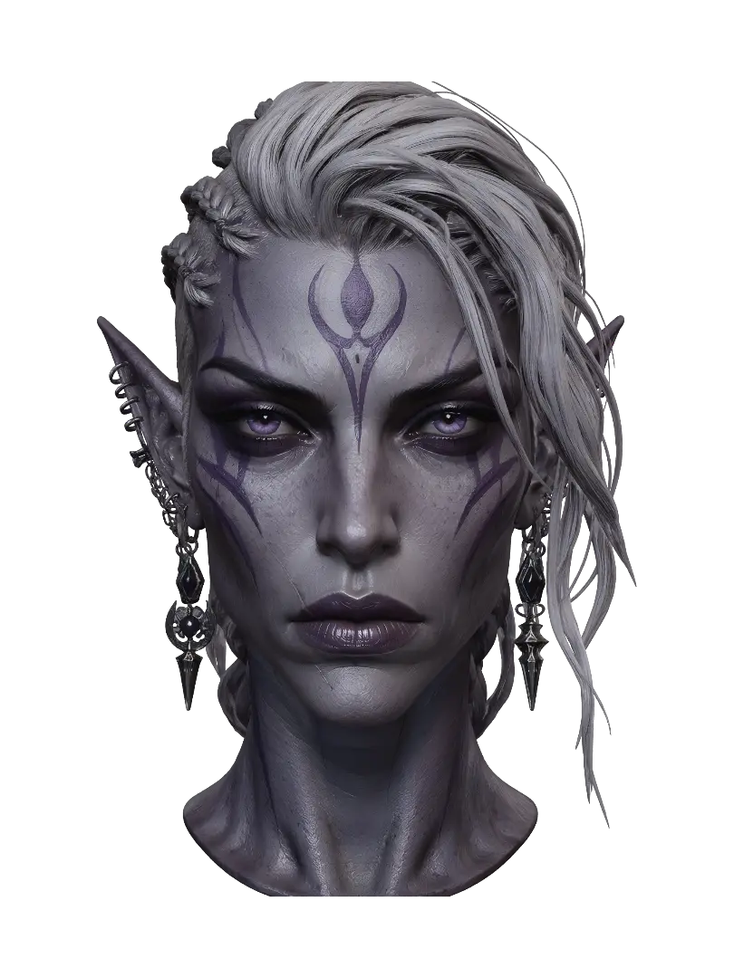 Lilac Seer - Oracle 3D model, vytvořený pomocí AI