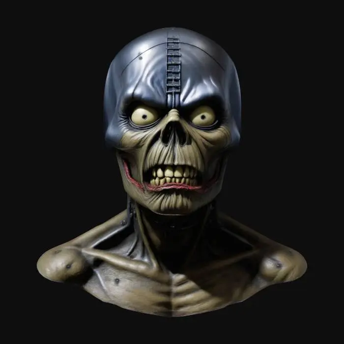 3D model for Cybernetic Skull