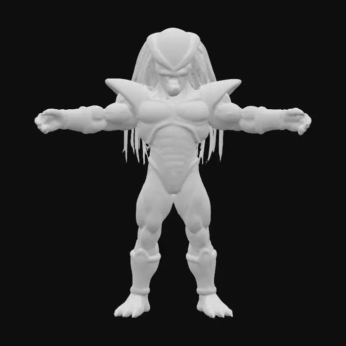 3D model for Alien Conqueror, #PBR#