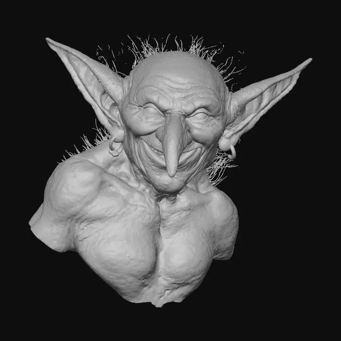 3D model for Grinning Goblin, #villain#
