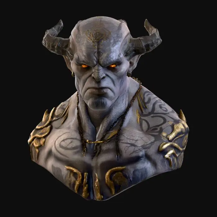 3D model for Infernal Sovereign, #villain#