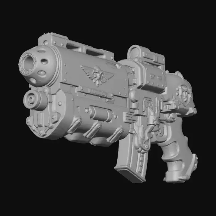 3D model for Crimson Power Blaster