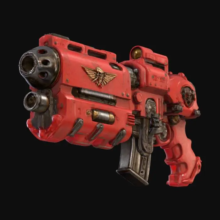 3D model for Crimson Power Blaster