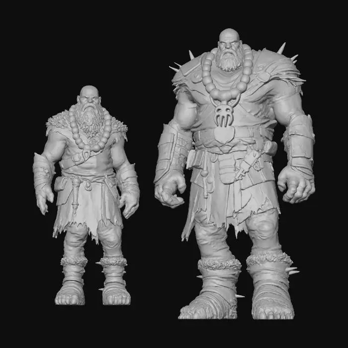 3D model for Giant Warriors