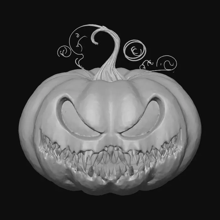 3D model for Eerie Glow, #Halloween2025#