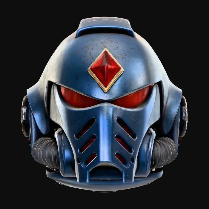 3D model for Crimson Visor Sentinel