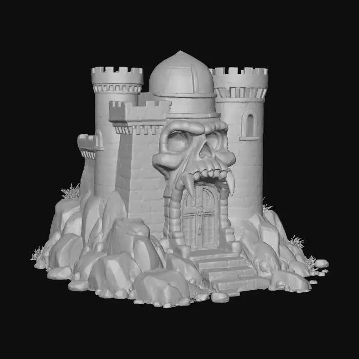 3D model for Skull Fortress