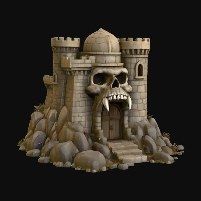 3D model for Skull Fortress