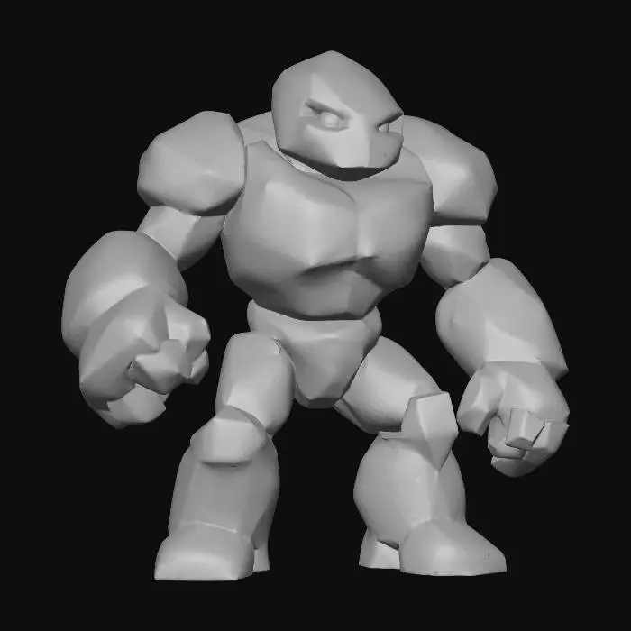 3D model for Stone Guardian