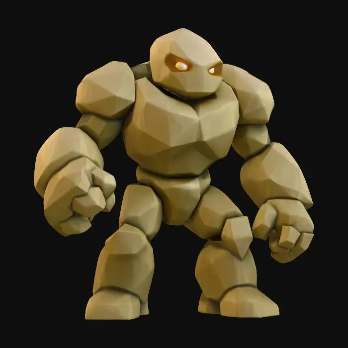 3D model for Stone Guardian