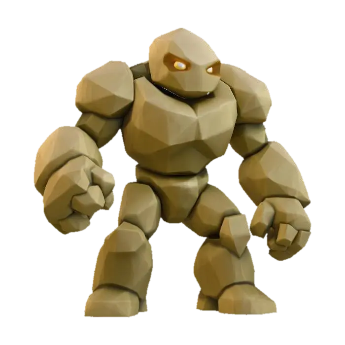 Stone Guardian - Sculpture 的 AI 生成 3D 模型