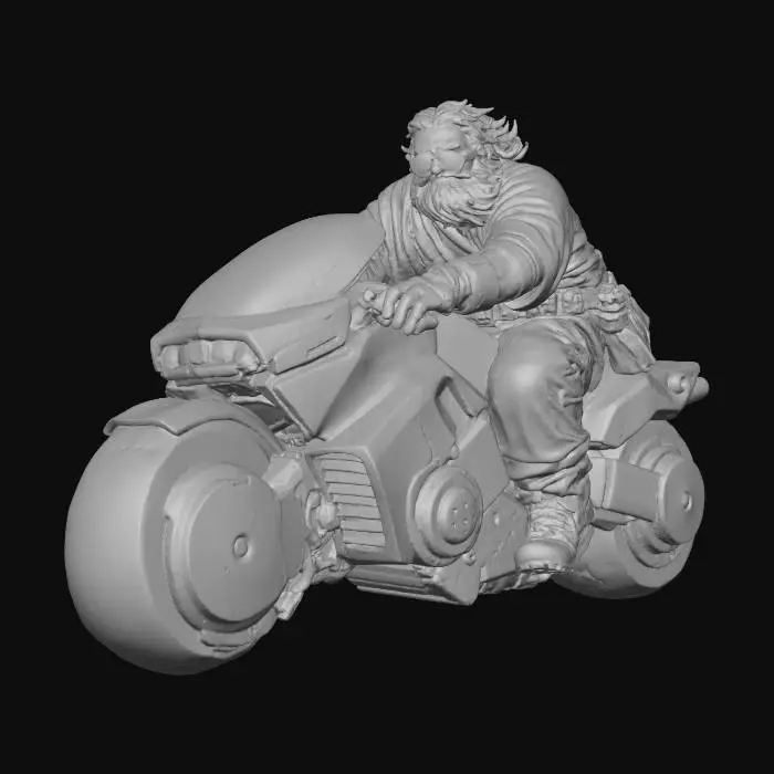 3D model for Speeding Santa, #Christmas2025#